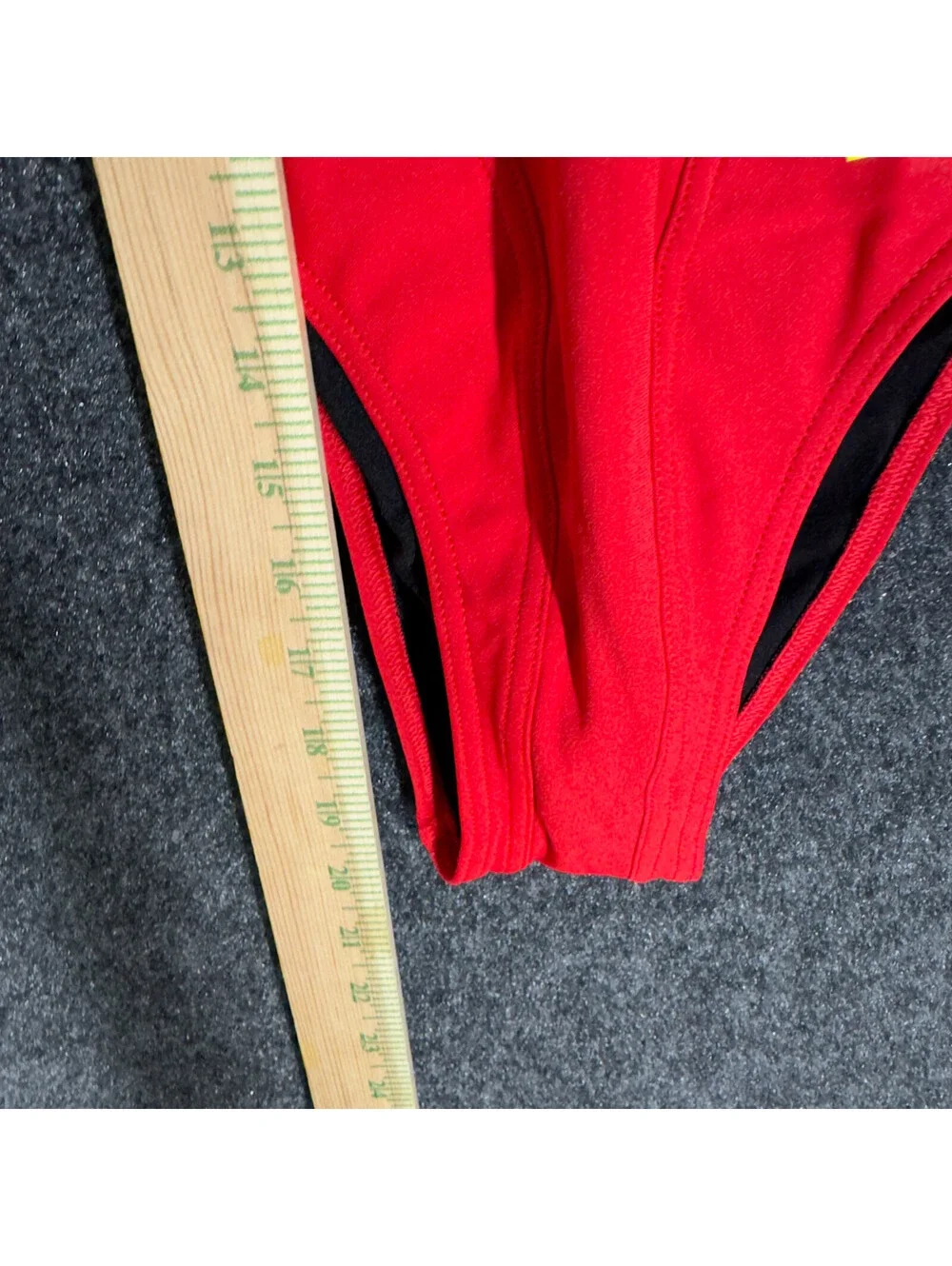 MP Swimsuit Girls 18 Plus Red One Piece Beach Sleeveless Racerback Beach Swim